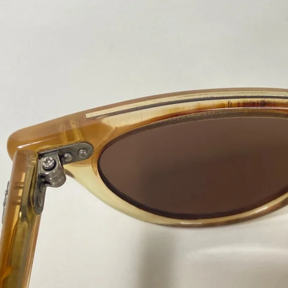 VTG Cateye Sunglasses Gold S/C-USA 40-20 Child 50s Atomic Retro MCM Mid Century - Picture 12 of 12